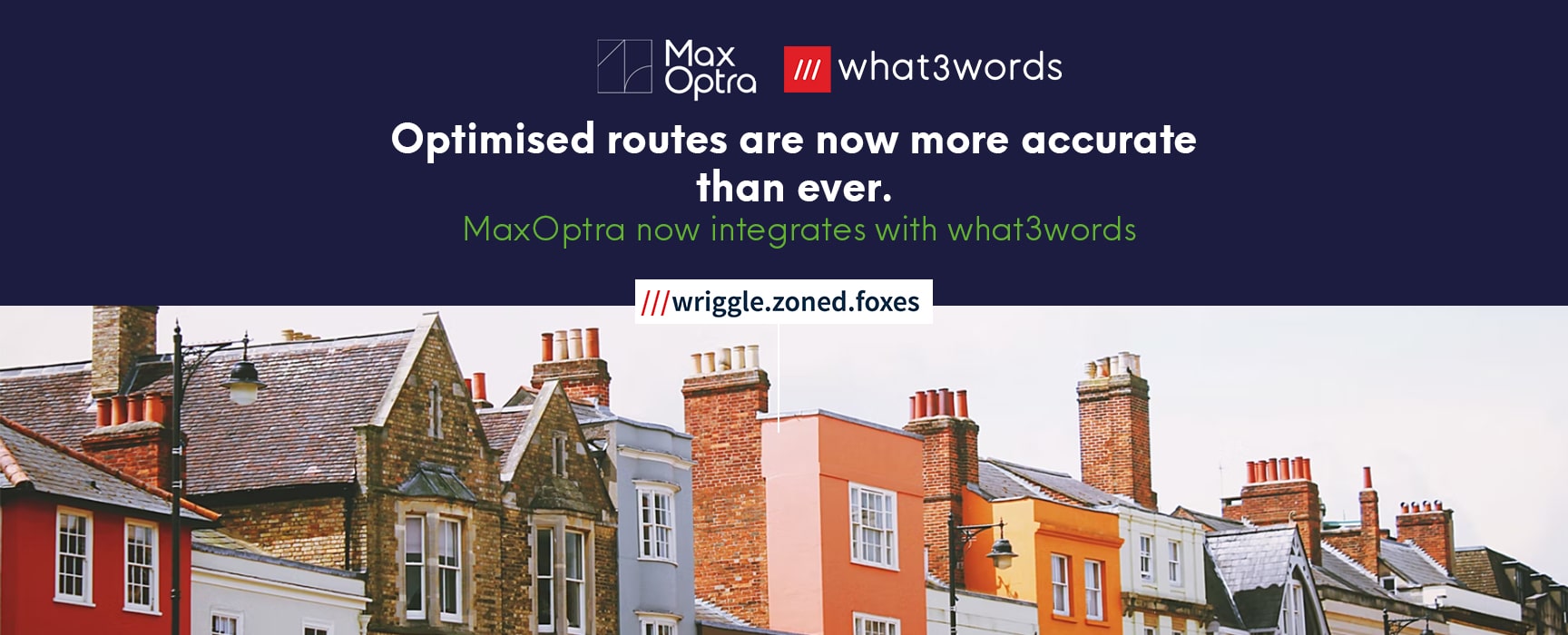 MaxOptra now integrates with what3words