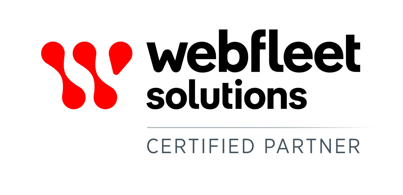 Webfleet solutions certified partner logo